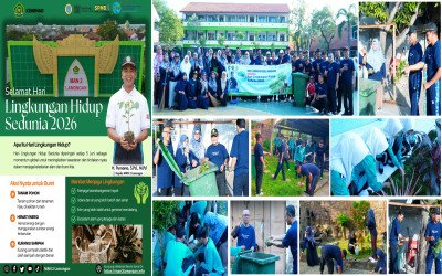 MAN 2 Lamongan Gelar Aksi Nyata Peringati Hari Lingkungan Hidup Sedunia 2026
